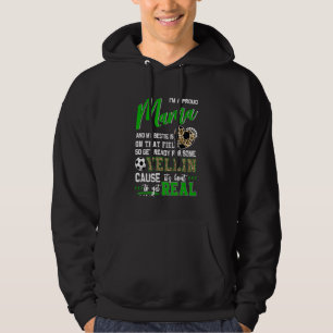 Proud Soccer Mama Soccer Family Matching 2 Hoodie