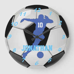 Proud Soccer Mom Personal and Customizable Large Clock