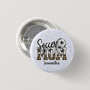 Proud Soccer Mom – Sideline Champion Button