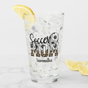 Proud Soccer Mom – Sideline Champion Glass