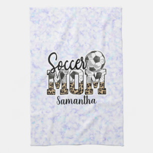 Proud Soccer Mom – Sideline Champion Kitchen Towel