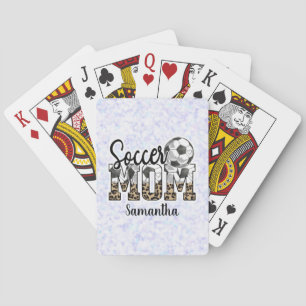 Proud Soccer Mom – Sideline Champion Poker Cards