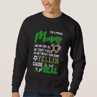 Proud Soccer Mommy Soccer Family Matching 1 Sweatshirt