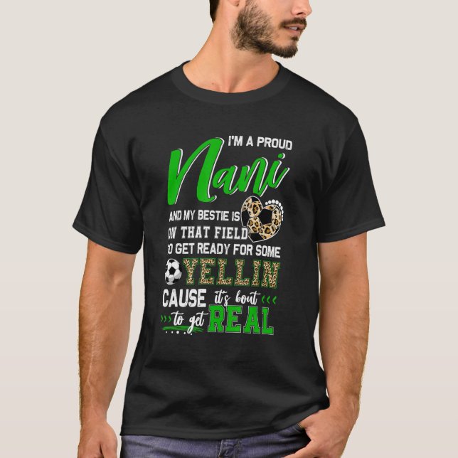 Proud Soccer Nani Soccer Family Matching 2 T-Shirt (Front)