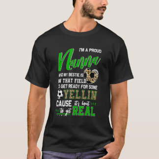 Proud Soccer Nanna Soccer Family Matching 2 T-Shirt