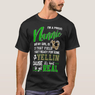 Proud Soccer Nannie Soccer Family Matching T-Shirt
