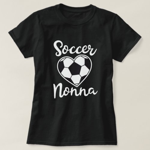 Proud Soccer Nonna Womens Game day Gift T_Shirt
