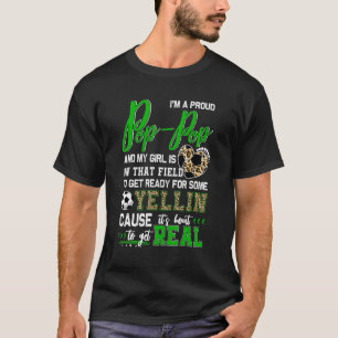 Proud Soccer Pop Pop Soccer Family Matching T-Shirt