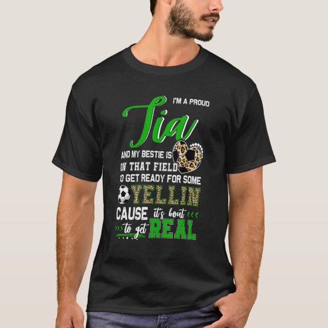 Proud Soccer Tia Soccer Family Matching 2 T-Shirt (Front)