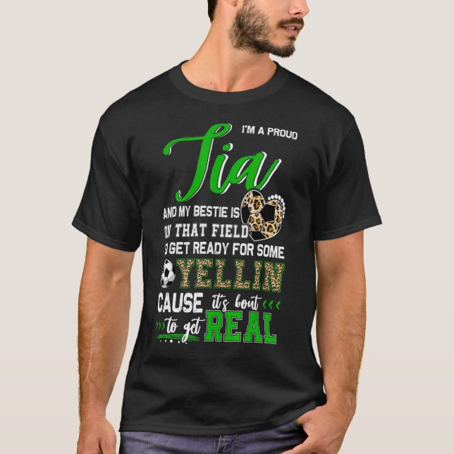 Proud Soccer Tia Soccer Family Matching 2 T-Shirt (Front)