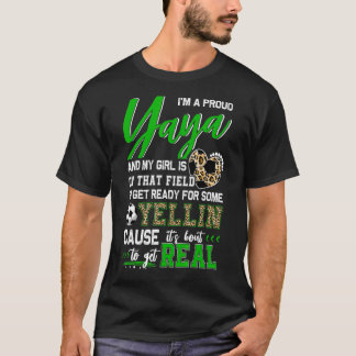 Proud Soccer Yaya Soccer Family Matching T-Shirt