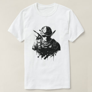 Proud Soldier T-Shirt – Honor, Courage & Strength
