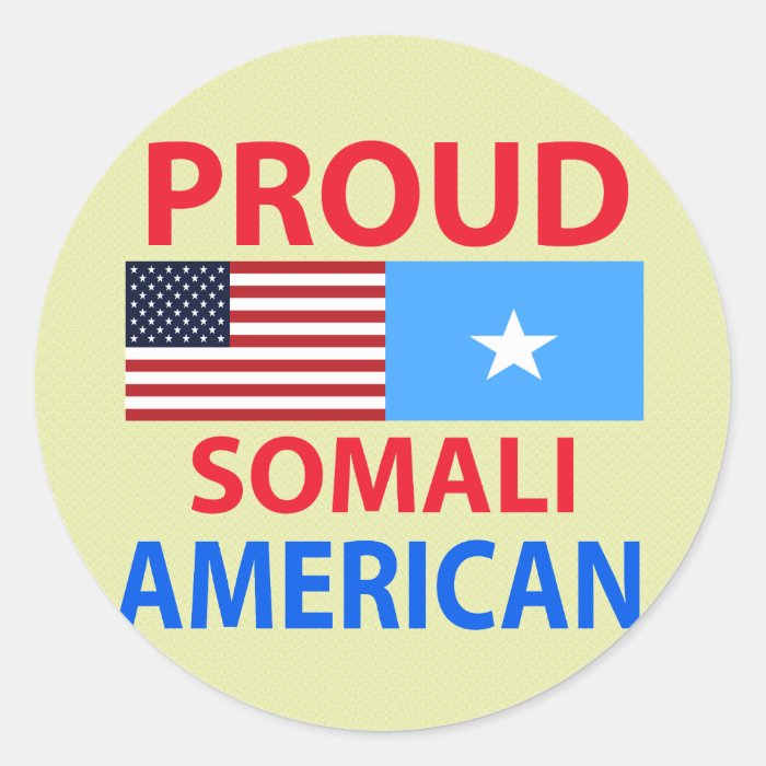 Proud Somali American Stickers