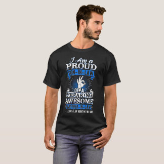 Proud Son In Law Of Freaking Awesome Mother In Law T-Shirt