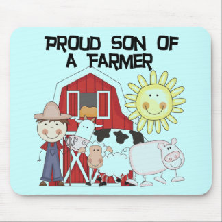 Proud Son of a Farmer Tshirts and Gifts Mouse Pad