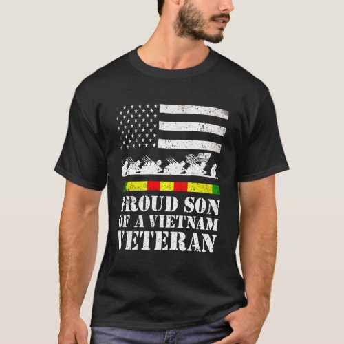 Proud Son Of A Vietnam Veteran T_Shirt
