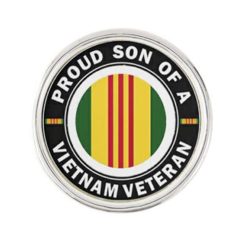Proud Son of Vietnam Vet Lapel Pin
