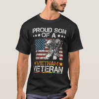 Proud Son Of Vietnam Veteran Us Flag