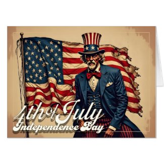 Proud Soul of the 4th of July Card