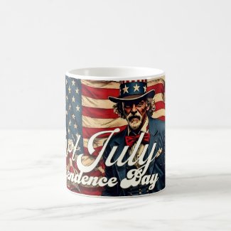 Proud Soul of the 4th of July Magic Mug