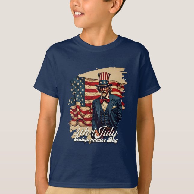 Proud Soul of the 4th of July T-Shirt (Front)