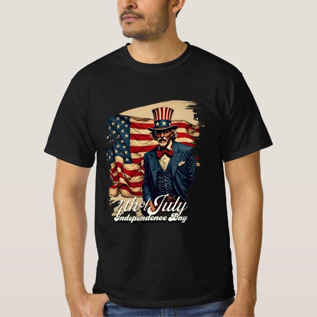 Proud Soul of the 4th of July T-Shirt (Front)