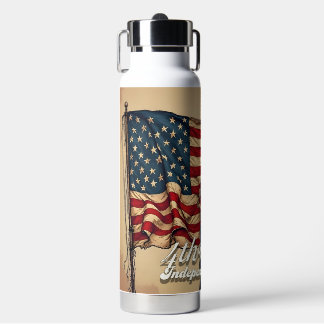 Proud Soul of the 4th of July Water Bottle