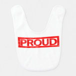 Proud Stamp Baby Bib