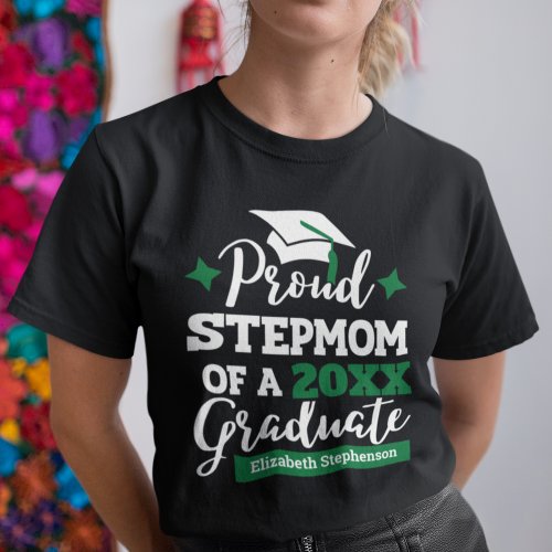 Proud Stepmom of 2023 graduate family matching T_Shirt