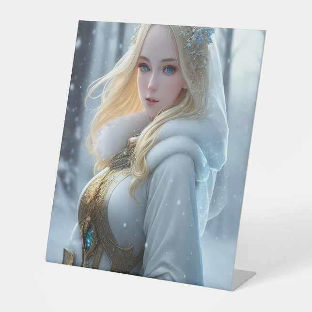 Proud Supporter of Snow Days  Pedestal Sign (Front)