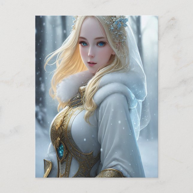 Proud Supporter of Snow Days  Postcard (Front)