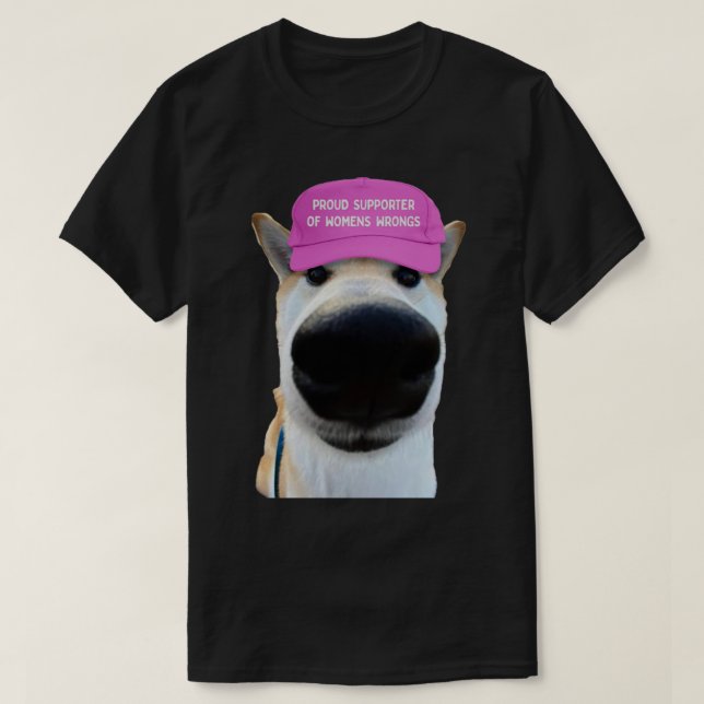 Proud Supporter Of Womens Wrongs1 T-Shirt (Design Front)