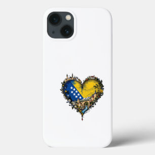 Proud Symbol of Bosnia and Herzegovina – Timeless iPhone 13 Case