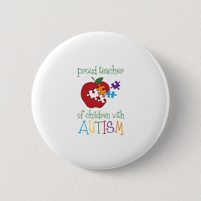 Proud Teacher Button (Front)