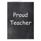 Proud Teacher Chalkboard Design (Front)