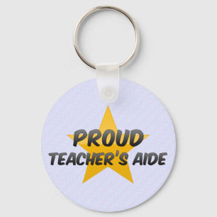 Proud Teacher's Aide Keychain
