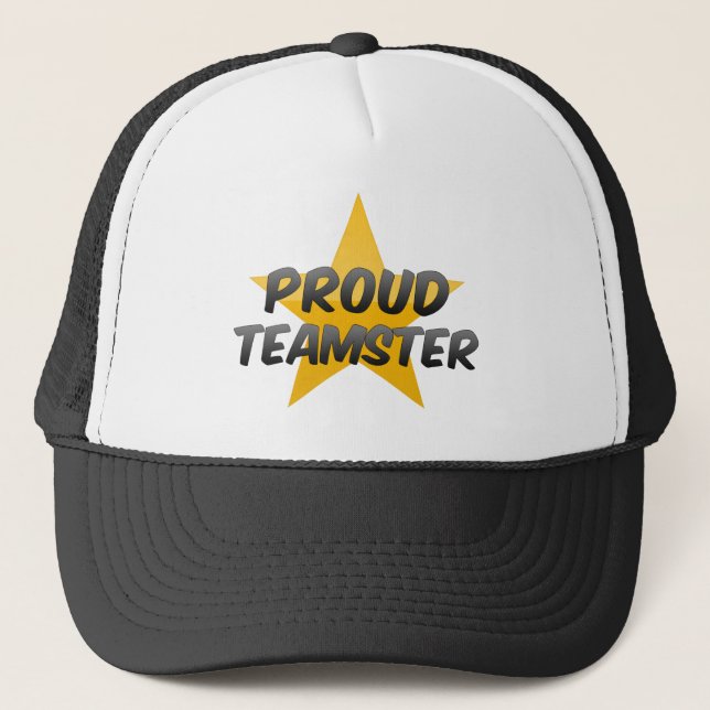 Proud Teamster Trucker Hat (Front)
