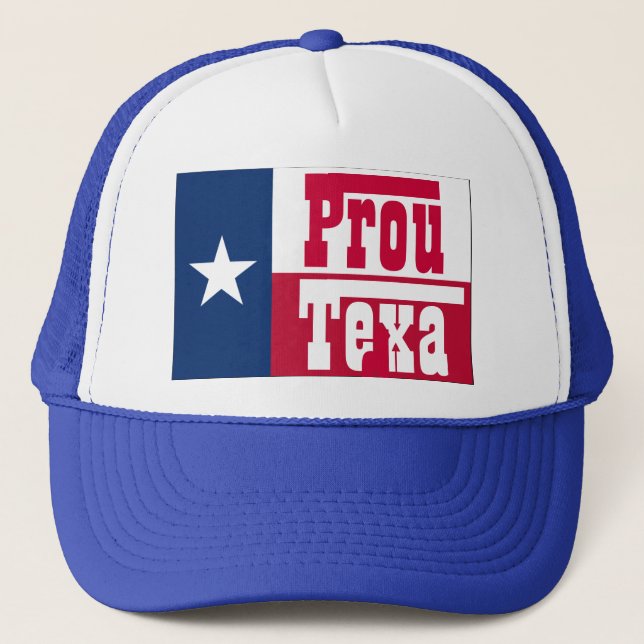 Proud Texan Trucker Hat (Front)