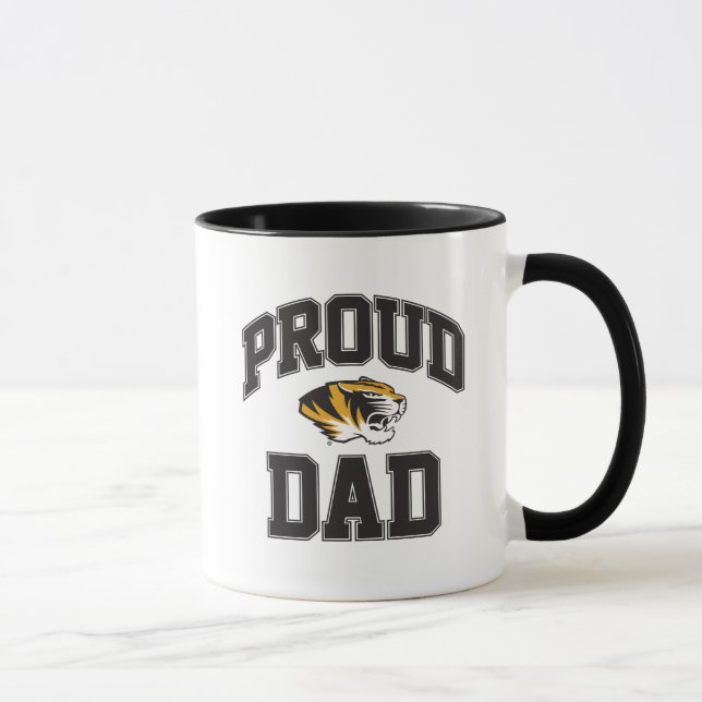 Proud Tiger Dad Mug (Right)