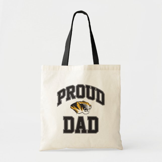 Proud Tiger Dad Tote Bag (Front)