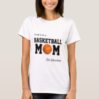 Proud to be a Basketball Mom customizable tank