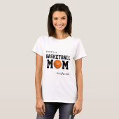 Proud to be a Basketball Mom customizable tank (Front Full)