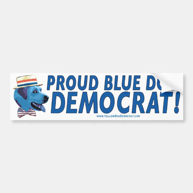 where did the term blue dog democrat come from