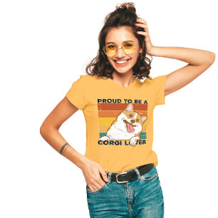 Proud To Be A Corgi Lover T-Shirt
