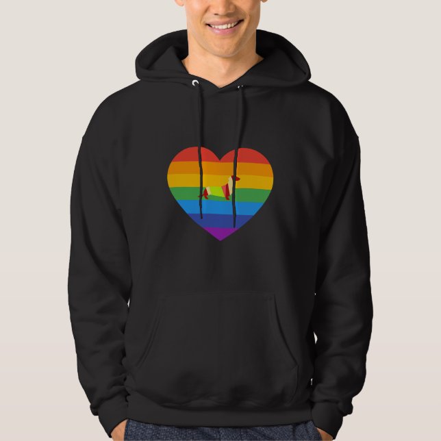 Proud To Be A Dachshund Hoodie (Front)