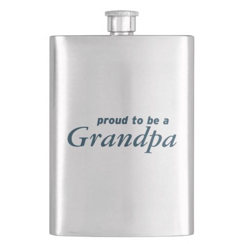 Proud to be a Grandpa Flask