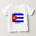 Proud To Be A Jewban Baby T-shirt at Zazzle