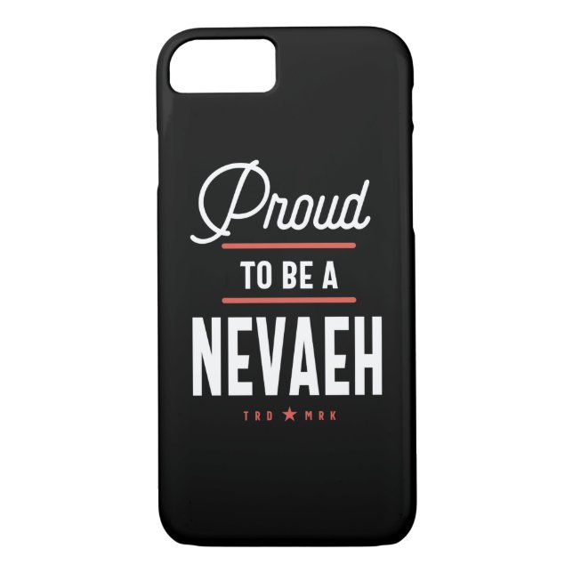 Proud To Be a Nevaeh Case-Mate iPhone Case (Back)