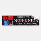 Say Yes to Unions Bumper Sticker #BP106