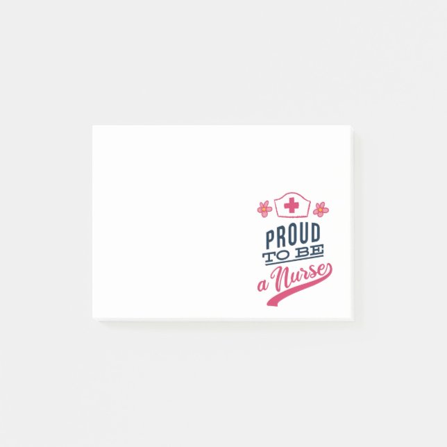 Proud to be a Nurse Post-it Notes (Front)
